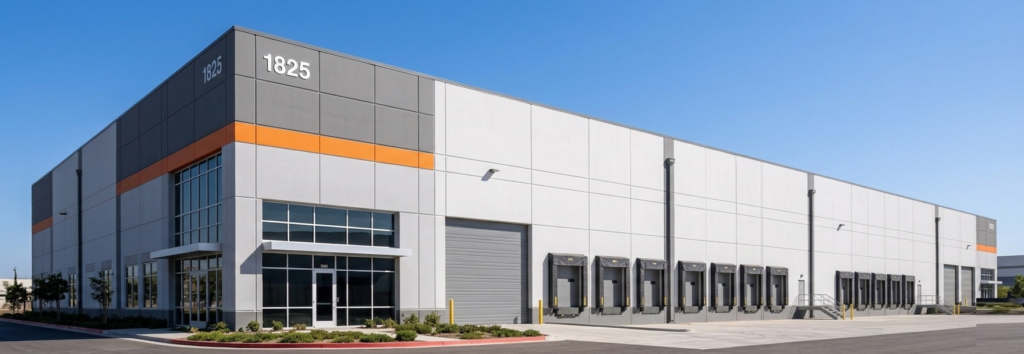 Commercial Real Estate California light industrial property for warehouse and distribution use