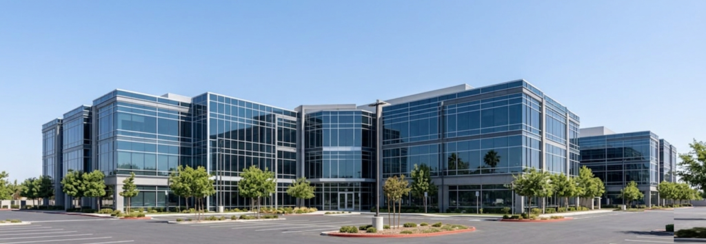 Commercial Real Estate California office property for business and investment opportunities