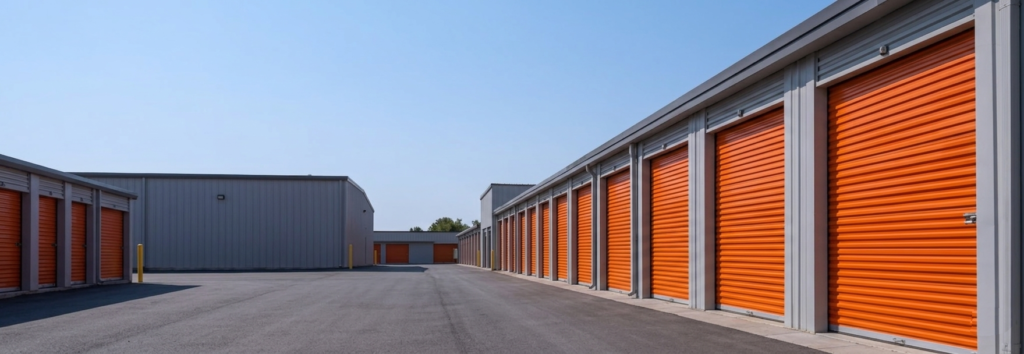 Commercial self-storage investment property and storage facility in California